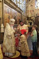 Праздничное богослужение в&nbsp;Успенском соборе Московского Кремля