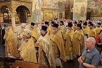 Праздничное богослужение в&nbsp;Успенском соборе Московского Кремля