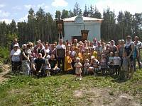 Крестный ход на&nbsp;Никитский источник в&nbsp;селе Гора