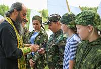 Открытие православного лагеря &laquo;Спасатель-2016&raquo; в&nbsp;Ногинском спасательном центре МЧС России