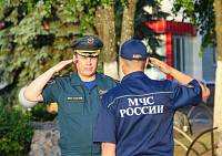 Проводы автомобильной колонны МЧС с&nbsp;гуманитарным грузом в&nbsp;Ногинске