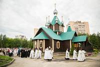 Великое освящение храма страстотерпца царя Николая в&nbsp;Щелкове