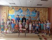 Встреча с&nbsp;воспитанниками детского сада с. Осаново Шатурского района