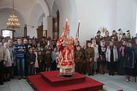 Архипастырский визит в&nbsp;Никитский храм д. Бывалино