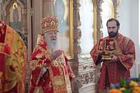 Архипастырский визит в&nbsp;Никитский храм д. Бывалино