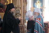 Архипастырский визит в&nbsp;Никитский храм д. Бывалино