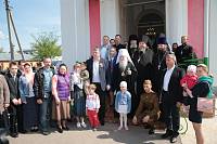 Архипастырский визит в&nbsp;Никитский храм д. Бывалино