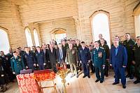 Первая Божественная литургия в Георгиевском храме поселка Загорянский