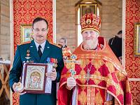 Первая Божественная литургия в Георгиевском храме поселка Загорянский