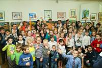 Открытие фестиваля детского рисунка &laquo;КОТ (Красота. Общение. Творчество)&raquo; в&nbsp;Ногинске