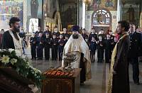 Вручение погонов юным казакам в&nbsp;Богородицерождественском соборе г.&nbsp;Орехово-Зуево