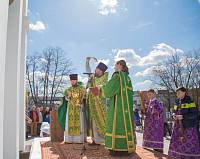 Освящение колоколов храма блаженной Матроны Московской в&nbsp;Ногинске