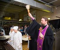 Молебен на&nbsp;хлебокомбинате в&nbsp;Ногинске