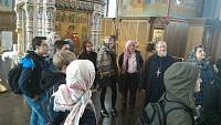 Школьники из&nbsp;Германии в&nbsp;Троицком соборе г.&nbsp;Щелково