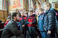 Дошкольники в&nbsp;Троицком соборе г.&nbsp;Щелково