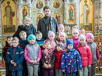 Дошкольники в&nbsp;Троицком соборе г.&nbsp;Щелково