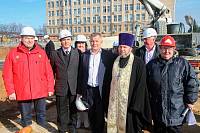 Освящение фундамента нового корпуса НПП &laquo;Исток&raquo; г.&nbsp;Фрязино