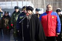 Встреча автоколонны МЧС в&nbsp;Ногинском спасательном центре