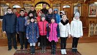 Экскурсия учащихся средней школы поселка Шатурторф в&nbsp;Казанский храм села Петровское