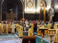 Торжество Православия в&nbsp;Храме Христа Спасителя