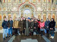 Экскурсия студентов в&nbsp;Троицкий собор г.&nbsp;Щелково