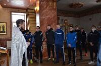 Молебен перед началом футбольного сезона в&nbsp;Георгиевском храме г.&nbsp;Орехово-Зуево