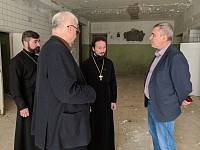 Совещание в Тихвинском храме села Евлево