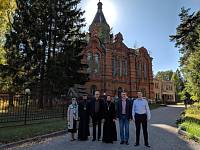 Совещание в Тихвинском храме села Евлево