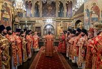 Праздник Собора новомучеников и&nbsp;исповедников Церкви Русской в&nbsp;Успенском соборе Московского Кремля