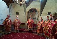 Праздник Собора новомучеников и&nbsp;исповедников Церкви Русской в&nbsp;Успенском соборе Московского Кремля