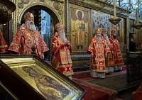 Праздник Собора новомучеников и&nbsp;исповедников Церкви Русской в&nbsp;Успенском соборе Московского Кремля