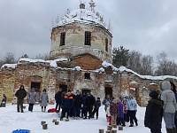 Автопробег к&nbsp;храму Рождества Богородицы села Курилово