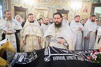 Отпевание иеромонаха Василия (Полухина)
