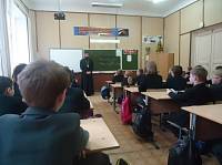 Беседа с&nbsp;учащимися средней школы №&nbsp;11 г. Орехово-Зуево
