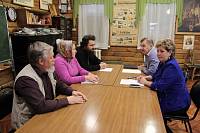 Встреча с руководством управления социальной защиты населения в Ликино-Дулеве