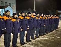 Проводы автомобильной колонны МЧС с&nbsp;гуманитарным грузом в&nbsp;Ногинске
