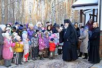 Освящение купола и&nbsp;креста на&nbsp;колокольню храма в&nbsp;честь праведного Феодора Ушакова в&nbsp;Купавне
