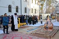 Освящение купола и&nbsp;креста на&nbsp;колокольню храма в&nbsp;честь праведного Феодора Ушакова в&nbsp;Купавне
