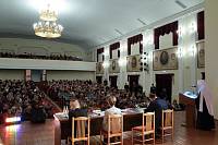 Открытие XIII Московских областных Рождественских образовательных чтений и&nbsp;подписание соглашения между Московской епархией и&nbsp;Ассоциацией педагогов ОПК
