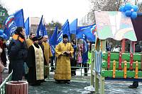 Открытие детской площадки на&nbsp;территории Богородицерождественского собора г.&nbsp;Орехово-Зуево
