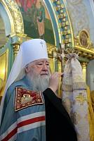 Богослужение в&nbsp;храме иконы Божией Матери &laquo;Спорительница хлебов&raquo; на&nbsp;территории ЗАО &laquo;Щелковохлеб&raquo;