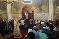 Богослужение в&nbsp;храме иконы Божией Матери &laquo;Спорительница хлебов&raquo; на&nbsp;территории ЗАО &laquo;Щелковохлеб&raquo;
