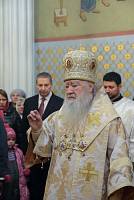 Богослужение в&nbsp;храме иконы Божией Матери &laquo;Спорительница хлебов&raquo; на&nbsp;территории ЗАО &laquo;Щелковохлеб&raquo;