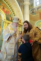 Богослужение в&nbsp;храме иконы Божией Матери &laquo;Спорительница хлебов&raquo; на&nbsp;территории ЗАО &laquo;Щелковохлеб&raquo;