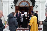 Богослужение в&nbsp;храме иконы Божией Матери &laquo;Спорительница хлебов&raquo; на&nbsp;территории ЗАО &laquo;Щелковохлеб&raquo;