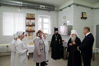 Богослужение в&nbsp;храме иконы Божией Матери &laquo;Спорительница хлебов&raquo; на&nbsp;территории ЗАО &laquo;Щелковохлеб&raquo;