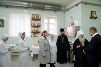 Богослужение в&nbsp;храме иконы Божией Матери &laquo;Спорительница хлебов&raquo; на&nbsp;территории ЗАО &laquo;Щелковохлеб&raquo;