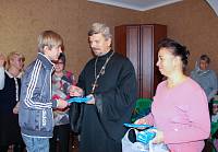 Гости из&nbsp;школы-интерната на&nbsp;престольном празднике в&nbsp;Казанском храме села Иванисово
