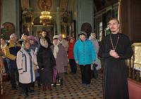 Поездка в&nbsp;Успенский храм села Стромыни для незрячих и&nbsp;слабовидящих людей
