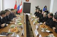 Встреча духовенства Орехово-Зуевского благочиния с&nbsp;главой г.&nbsp;Орехово-Зуево
